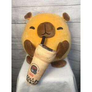 Snackles Spencer the Capybara & Kung Fu Tea Plush 14" Series 2